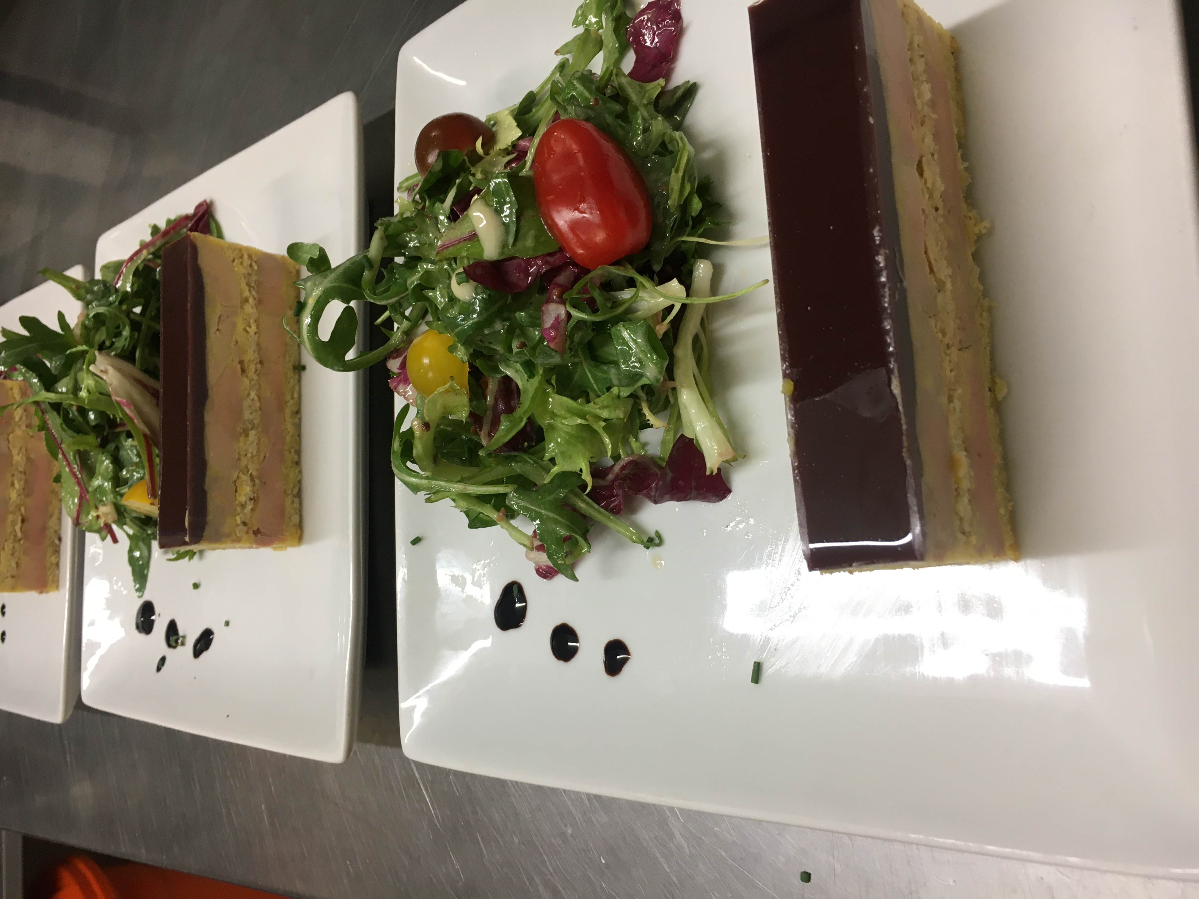 St Valentin Opéra de foie gras aux noisettes