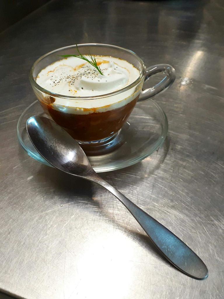 Cappuccino de la mer