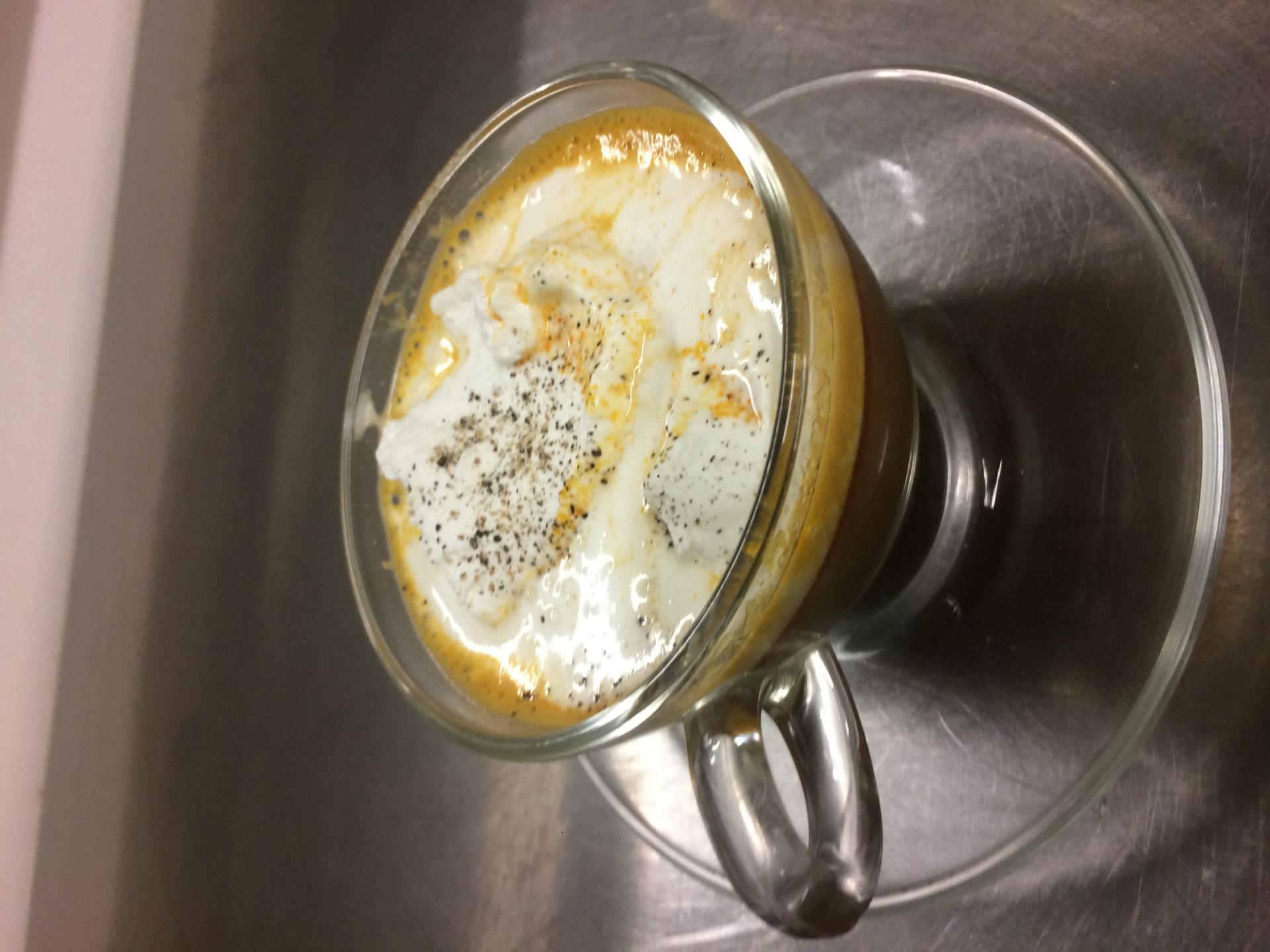 Capuccino de la mer