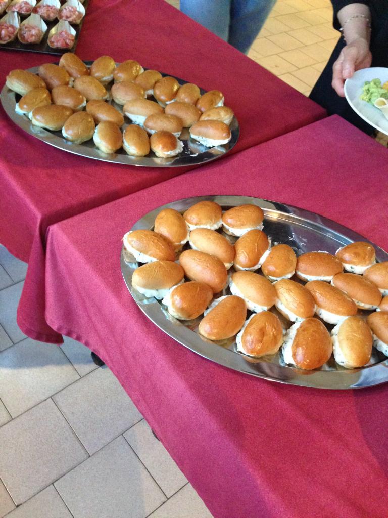 Buffet pour l'aéroclub, jour le plus long