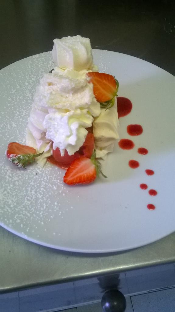 Fraises chantilly